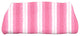 Sea Lines, Stripe Print Bath Towel, Pink