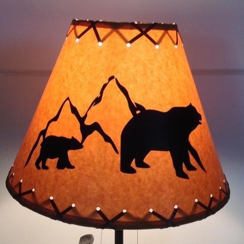 12" Diameter Bear Shade