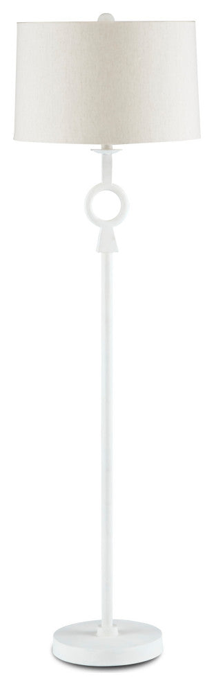 Germaine White Floor Lamp