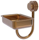 Venus Wall Mount Soap Dish With Dotted Accents, Brushed Bronze