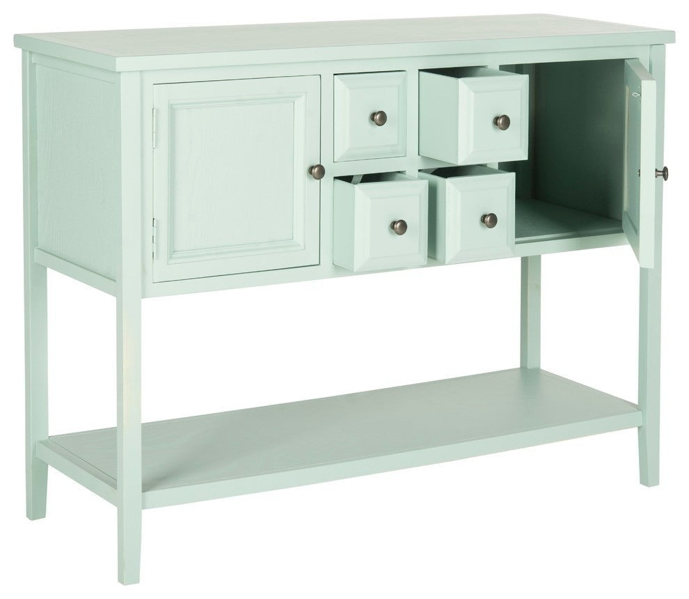 Safavieh Charlotte Storage Sideboard, Aqua Smoke