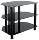 AVF Steel TV Stand with Cable Management for up to 32" TVs in Black