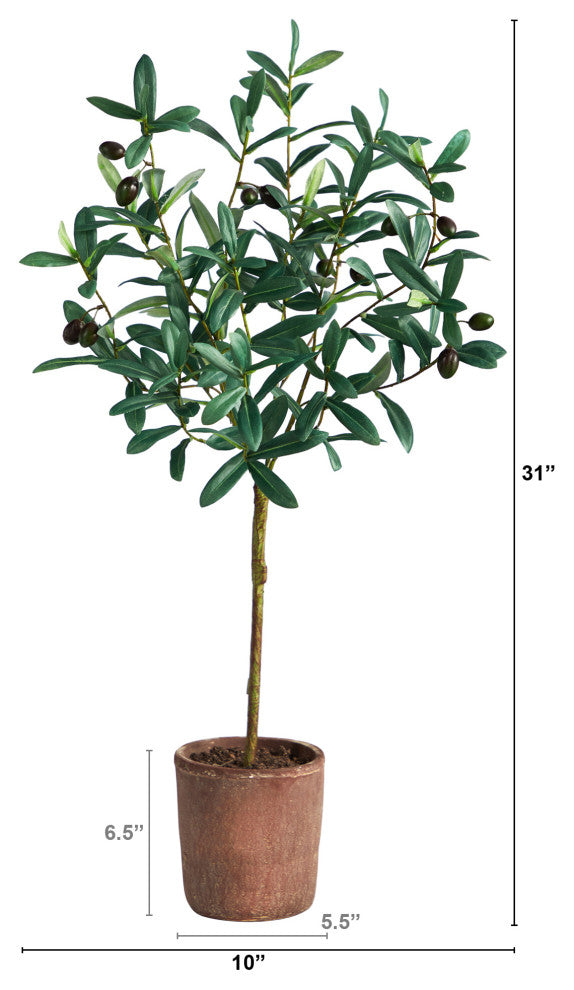 31" Olive Artificial Tree