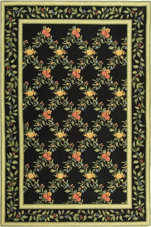 Safavieh Chelsea HK60B 8'' Round Black Rug