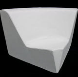 Goal Corner Deep Lounge Chair, Cognac