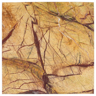 Safavieh Couture Adriano Marble Accent Table, Beige/Brown