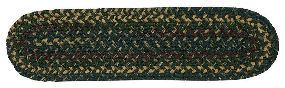 Colonial Mills Midnight MN77 Deep Forest Traditional Area Rug, Round 10'x10'
