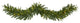 Nearly Natural 6ï¿½ Green Pine Christmas Garland with 35 Clear LED Lights