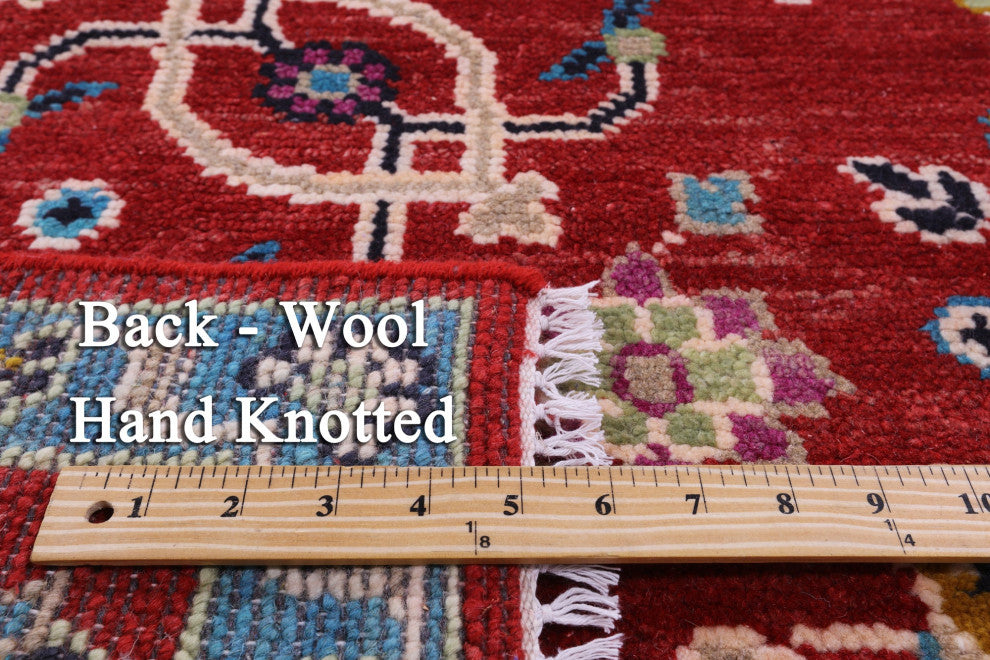 2' 7" X 14' 2" Runner Turkish Oushak Handmade Wool Rug - Q15925