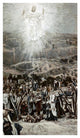 "Ascension From The Mount of Olives" Paper Print by James Tissot, 14"x24"