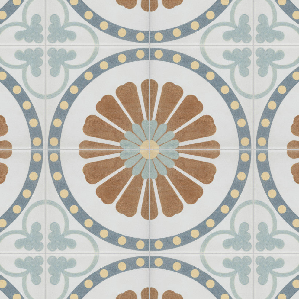 Revival Mini Ring Ceramic Floor and Wall Tile
