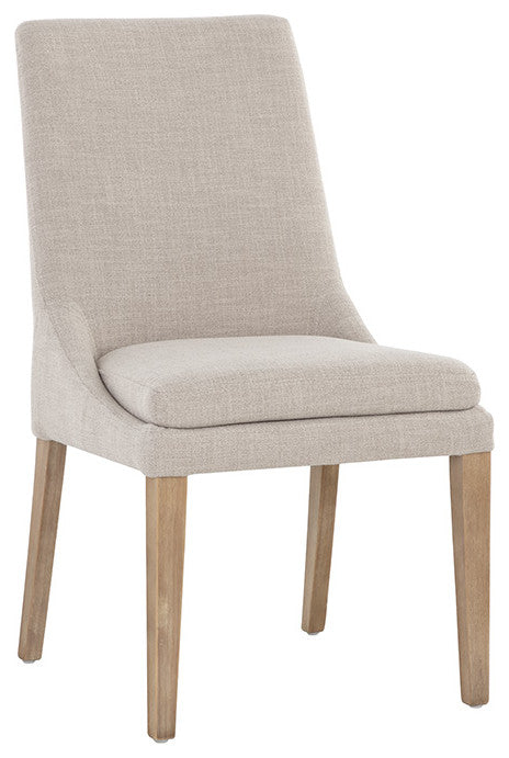 Rosine Dining Chair, Effie Flax, Set of 2