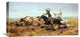 "O. H. Cowboys Roping a Steer" Artwork, 24" x 12"
