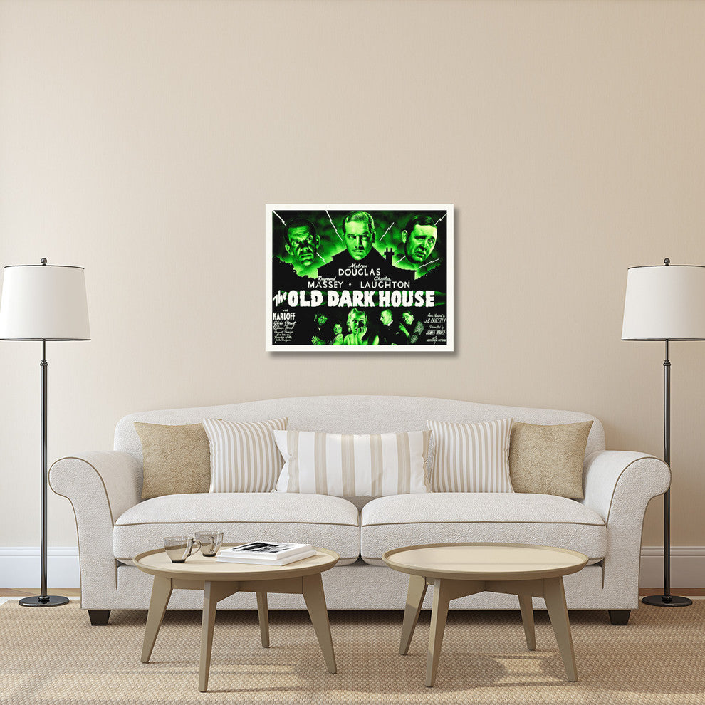 "The Old Dark House" Stretched Canvas Giclee by Hollywood Photo Archive, 40x32"