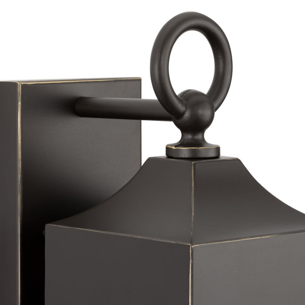 Birkdale Collection 23-1/2, 1-Light Black Dark Sky Outdoor Large Wall Lantern