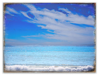 Decorative Pattern Wooden Block, 18"x12"