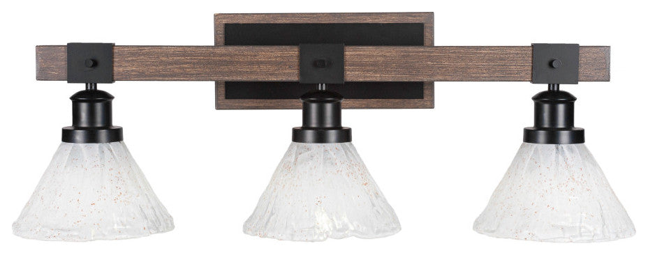 Tacoma 3-Light Bath Bar, Italian Ice