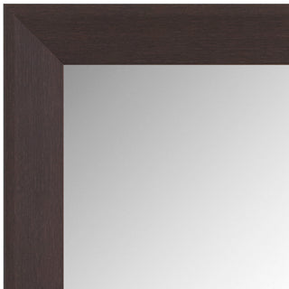 LaRue Framed Wall Mirror, Espresso, 22"x30"