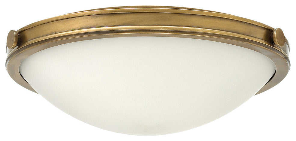 Hinkley Maxwell Medium Flush Mount, Heritage Brass
