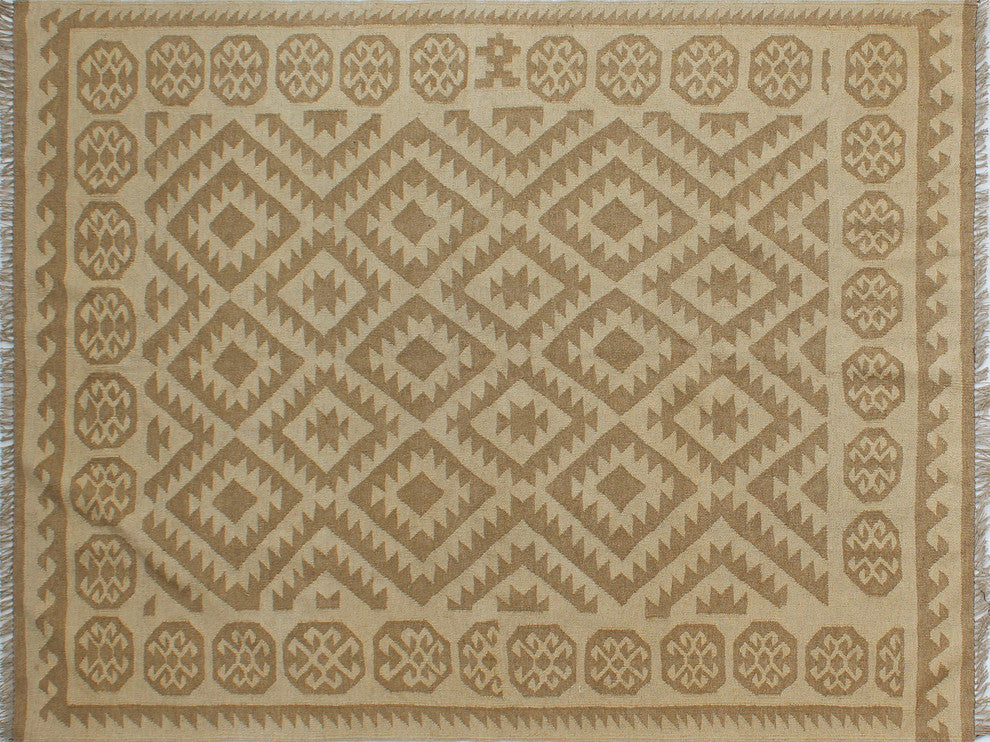 Winchester Kilim Rania Beige Rug, 5'3x6'10