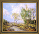 Guy Orlando Rose Country Landscape Framed Premium Canvas Print, 20"x25"