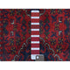 Deep and Saturated Red Afghan Khamyab Wool Hand Knotted Runner Rug, 2'8"x12'10"