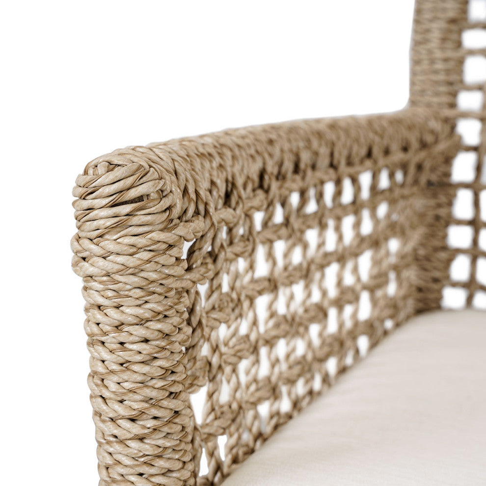Outdoor Rope Dining Arm Chair