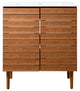 30" Modern Farmhouse 2-Shelf Bath Vanity Cabinet Only (Sink Basin not Included)