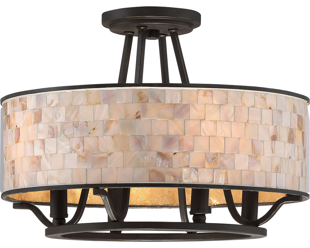 Quoizel Aristocrat Four Light Semi-Flush Mount AS1716PN