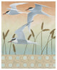 "Free as a Bird II v2 Border" Digital Paper Print by Kathrine Lovell, 30"x37"