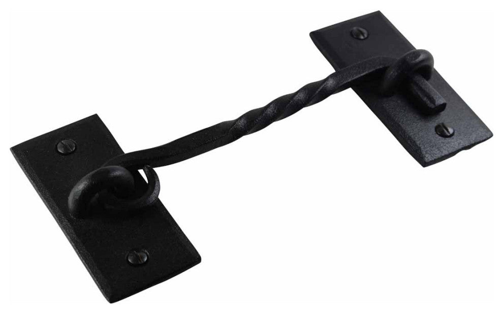 6 Cabin Hook Eye Shed Gate Door Latch Locker Holder 6 inches Iron