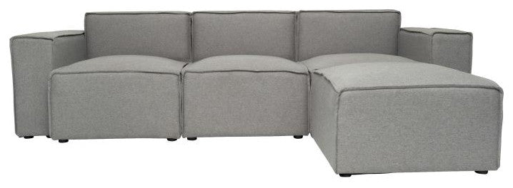 Bridgetown Luxury Modular Sectional Sofa, Gray