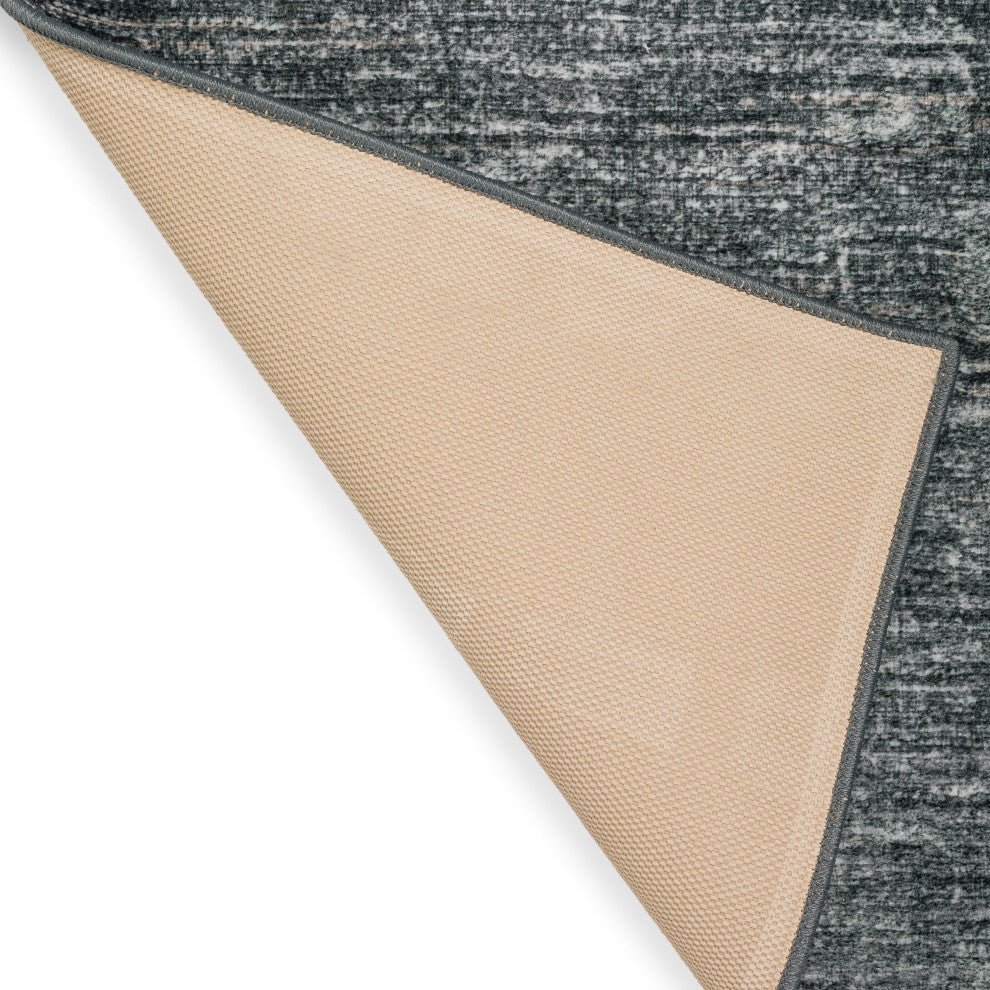 Dalyn Ciara CR1 Charcoal 2'6"x10' Runner Rug