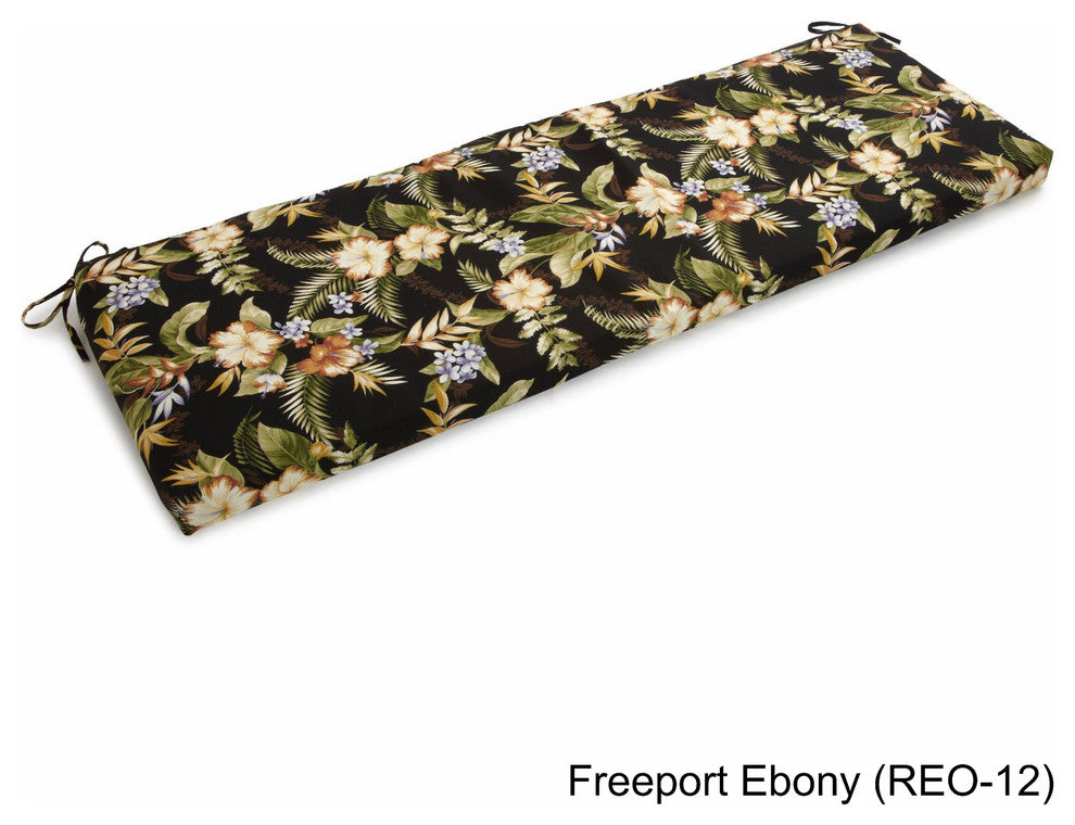 60"x19" Bench Cushion, Freeport Ebony