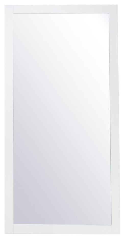 Anderson Rectangle Vanity Mirror 72", White