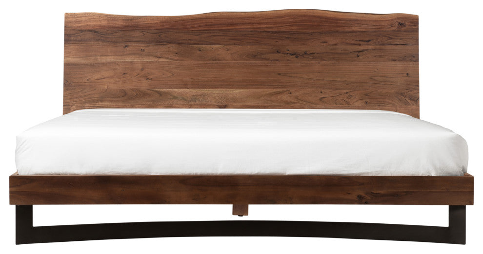 Bent King Bed Smoked