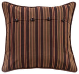 Forest Pine Stripe Euro Sham, 27"x27"