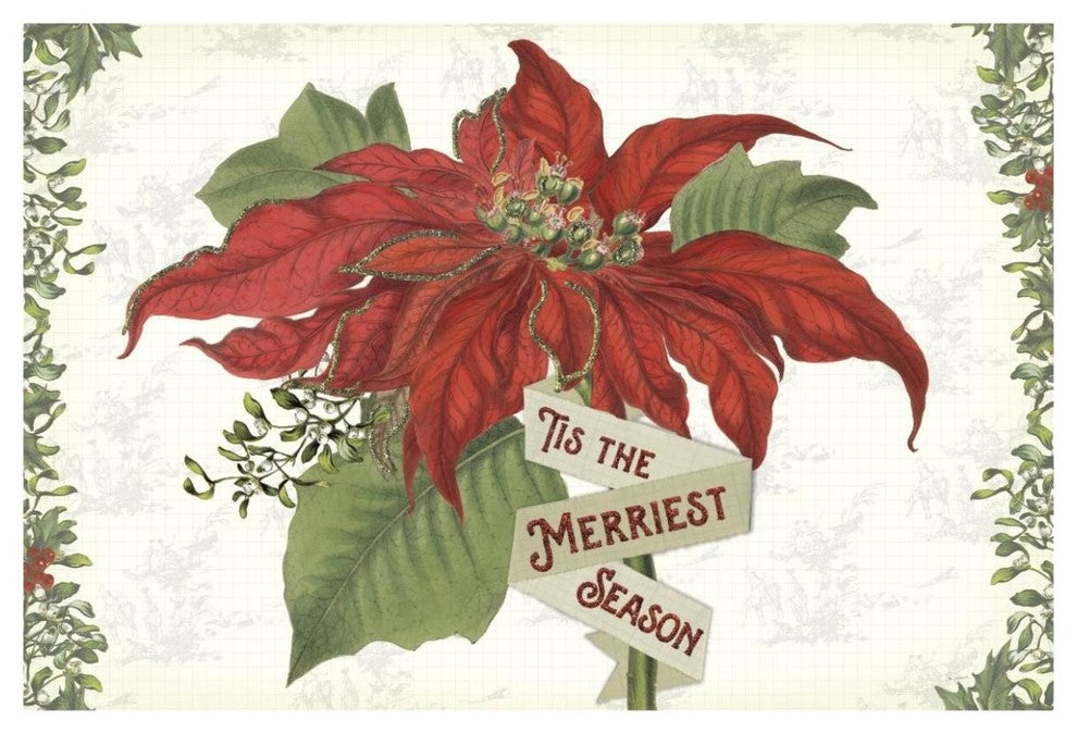 "Yuletide I" Digital Paper Print by Sue Schlabach, 62"x42"