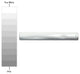 Antic Craquelle Torello Gris Claro Ceramic Wall Trim
