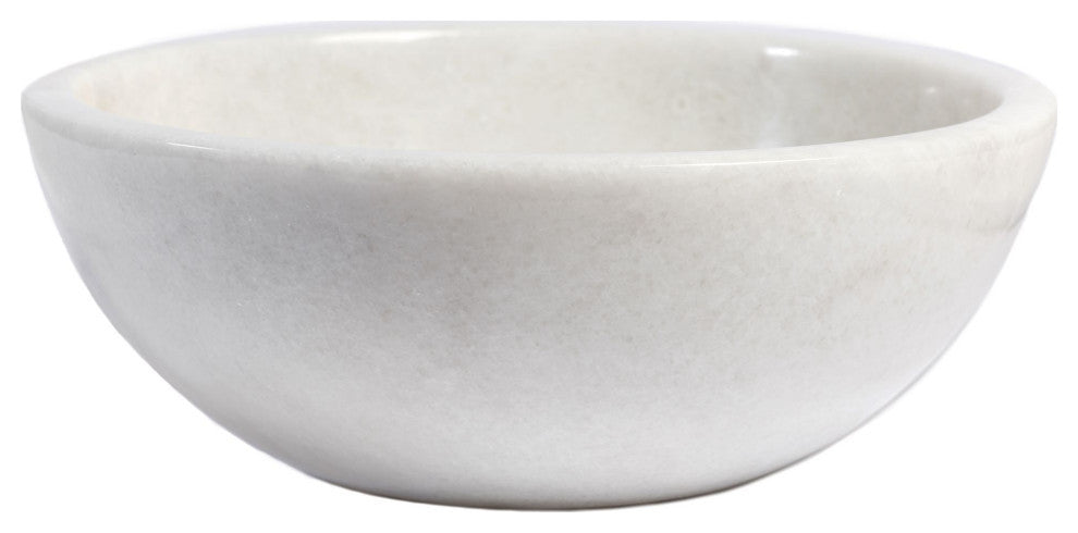 Natural Stone Vessel Bathroom Sink, Isidro Marble