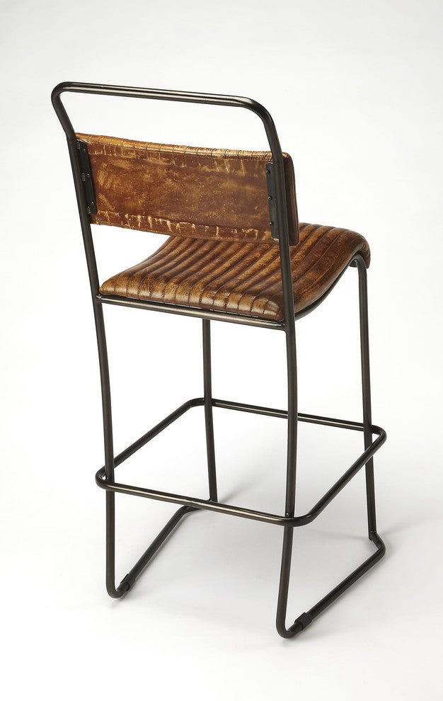 Butler Vega Leather Bar Stool