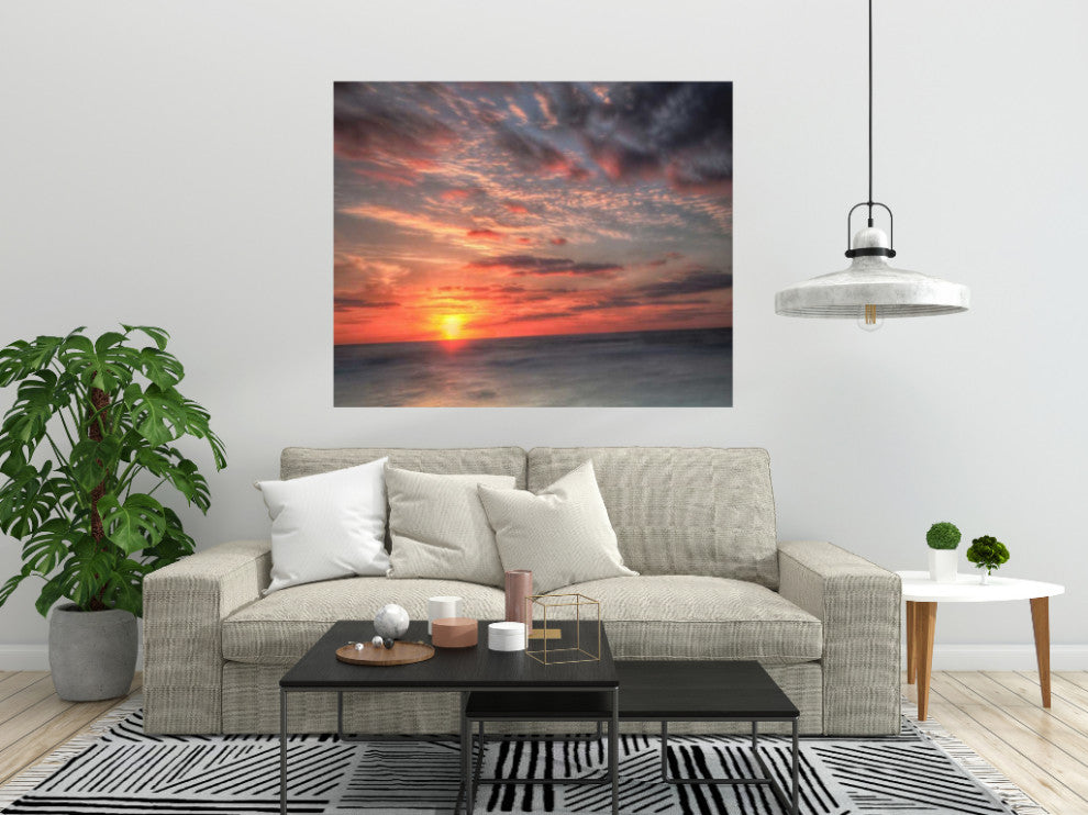 Sunrise in the Sky 4 Giclee Wrap Canvas Wall Art