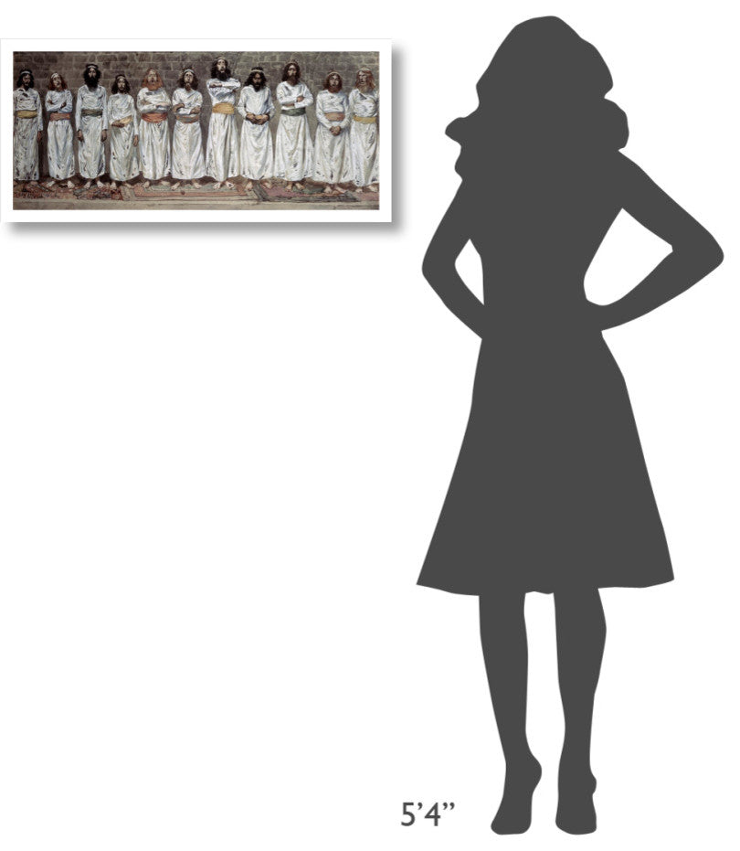 "Choristers" Digital Paper Print by James Tissot, 32"x15"