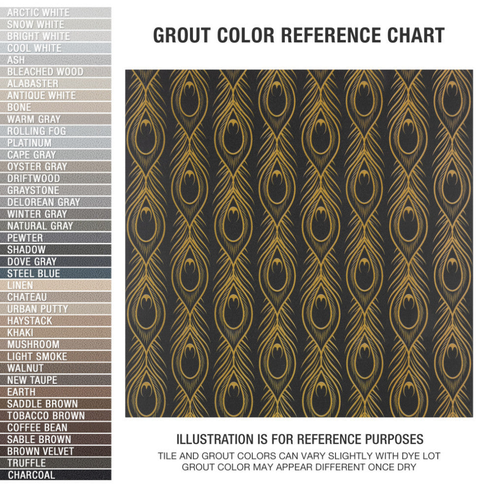 Art Deco Daiquiri Porcelain Floor and Wall Tile Sample