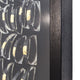 Cloud Chamber II', 12"x47" Mixed Media Shadowbox, Framed Under Glass