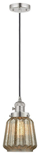 Innovations 201CSW-PN-G146-LED 1 Light Pendant, Switch, Polished Nickel