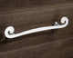 16" Round Chrome Towel Holder