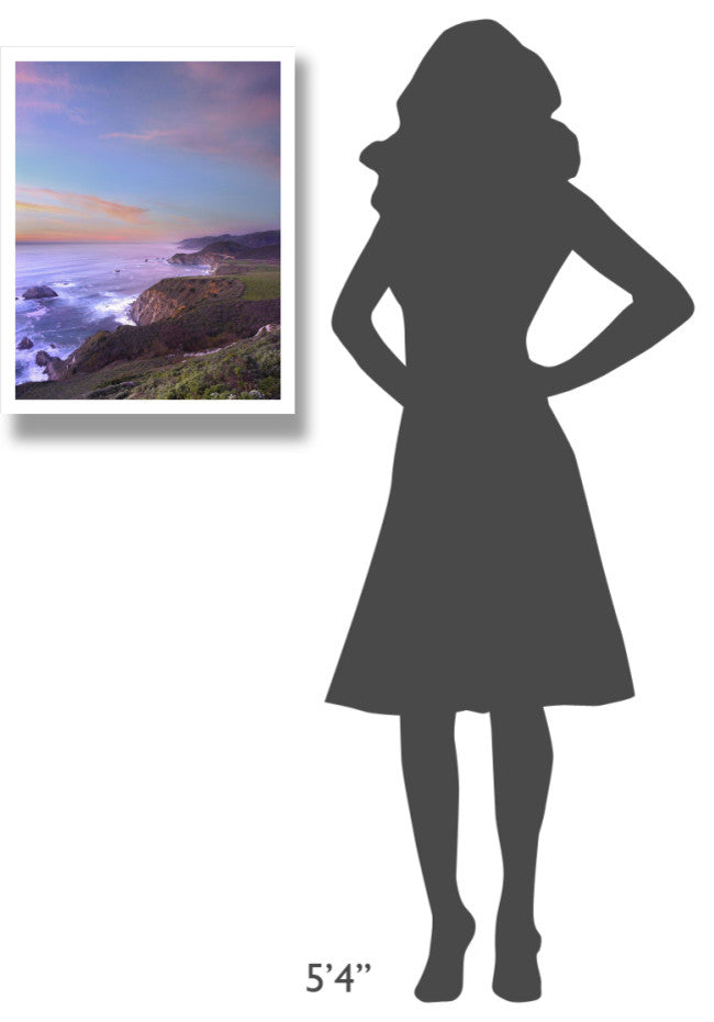 "Bixby Bridge, Big Sur, California" Paper Print by Tim Fitzharris, 20"x26"