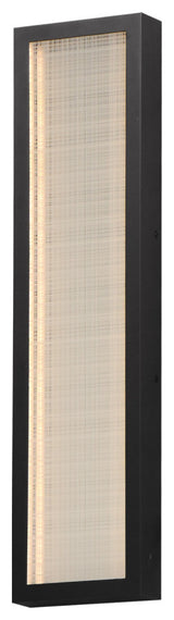 ET2 E30222-99 Highlander 6"W LED Vanity Light - 3000K - Black