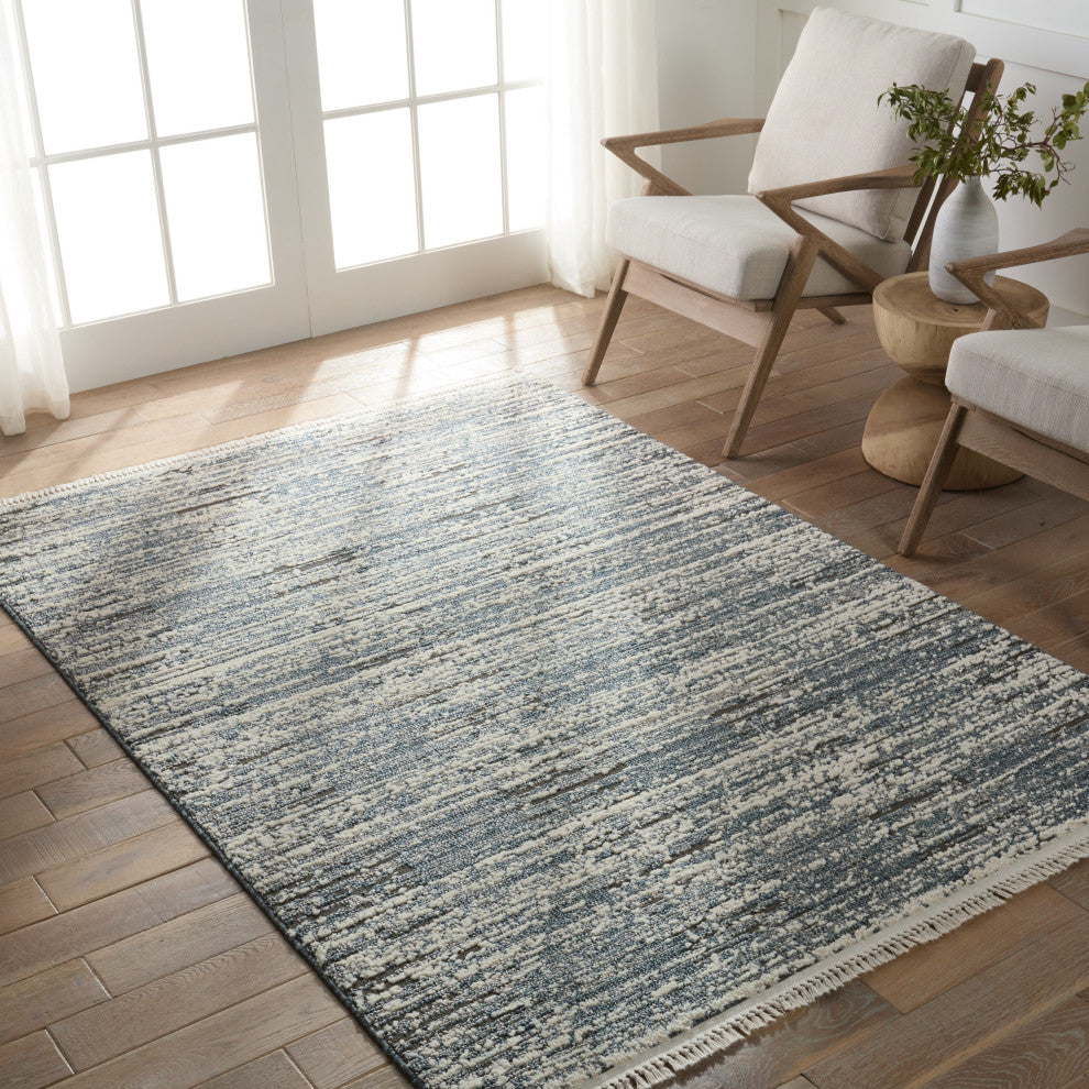 Jaipur Living Duna Striped Blue/ Gray Area Rug 8'X10'